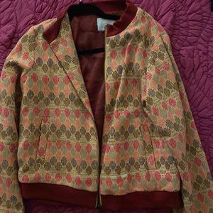 Printed Chloe Oliver jacket - from Anthropologie